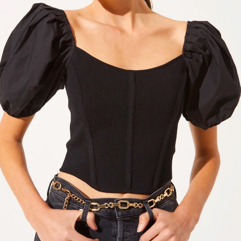 ASTR the label Puff Short Sleeve Top